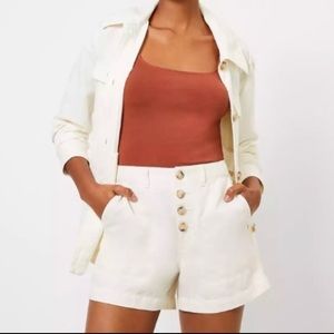 Curvy Casual Utility Shorts